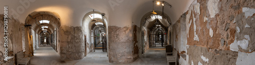 Photos Panoramic view across multiple cellblocks at Eastern State Penitentiary historic site