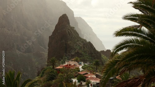 masca village on tenerife island 4k 25fps video photo