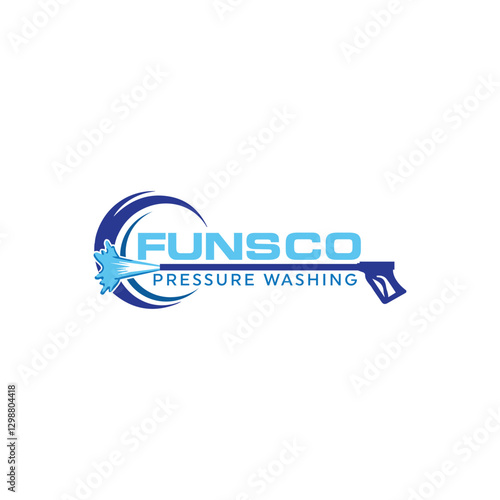 power wash logo, Pressure wash logo, home cleaning logo, house clean logo, pressure power washing logo, washing cleaning services logo design vector 