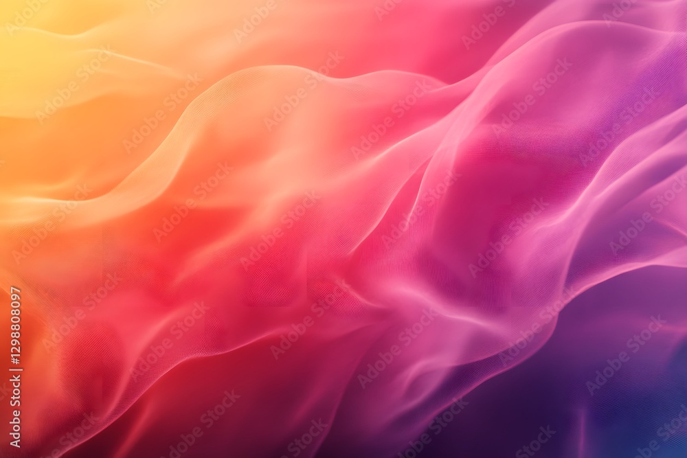 Obraz premium Colorful, abstract background with a pink and orange swirl. The colors are vibrant and the texture is rough