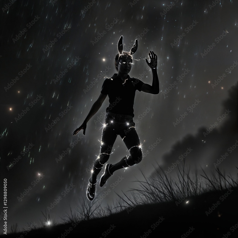 silhouette of a man jumping silhouette of a man jumping