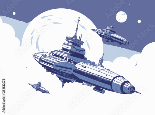 Interstellar Travel Concept with Colony Settlements