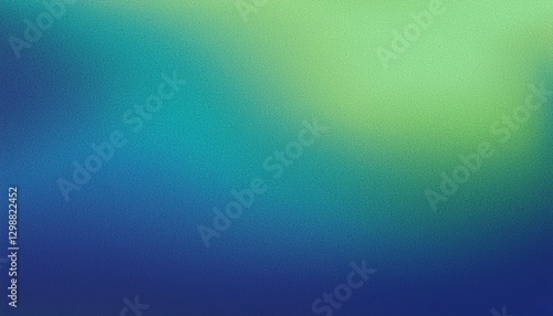 Grainy blue green gradient background, smooth noise texture cover header poster backdrop design
