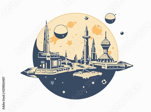 Digital Vector of Space Settlements for Cosmic Exploration