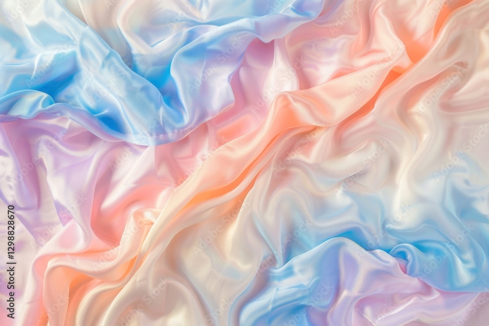 Fototapeta premium Embroidered cloud Satin pattern person velvet human.