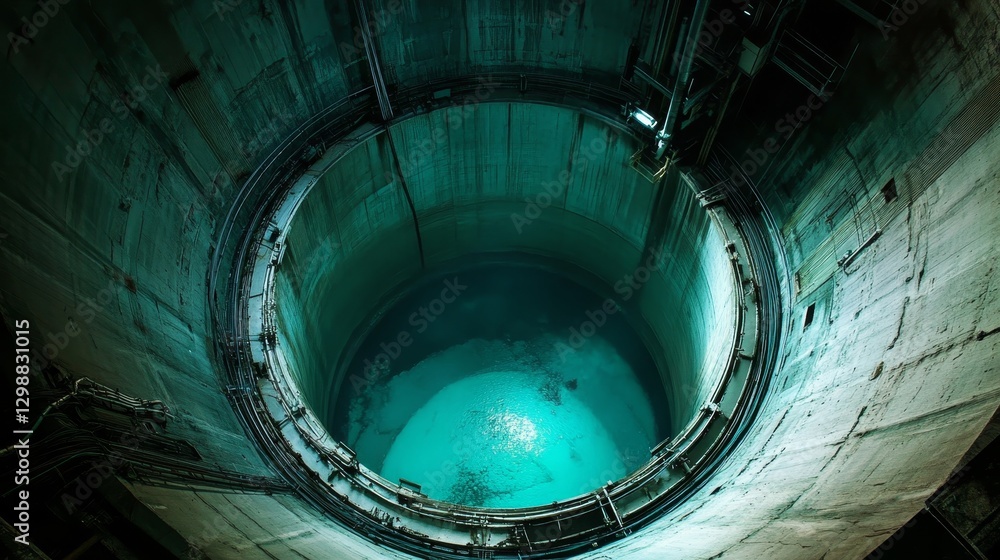 Fototapeta premium Understanding the fundamentals and functionality of a nuclear reactor in energy production