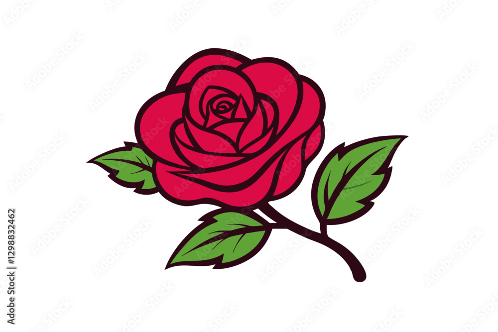 rose vector illustration rose vector illustration