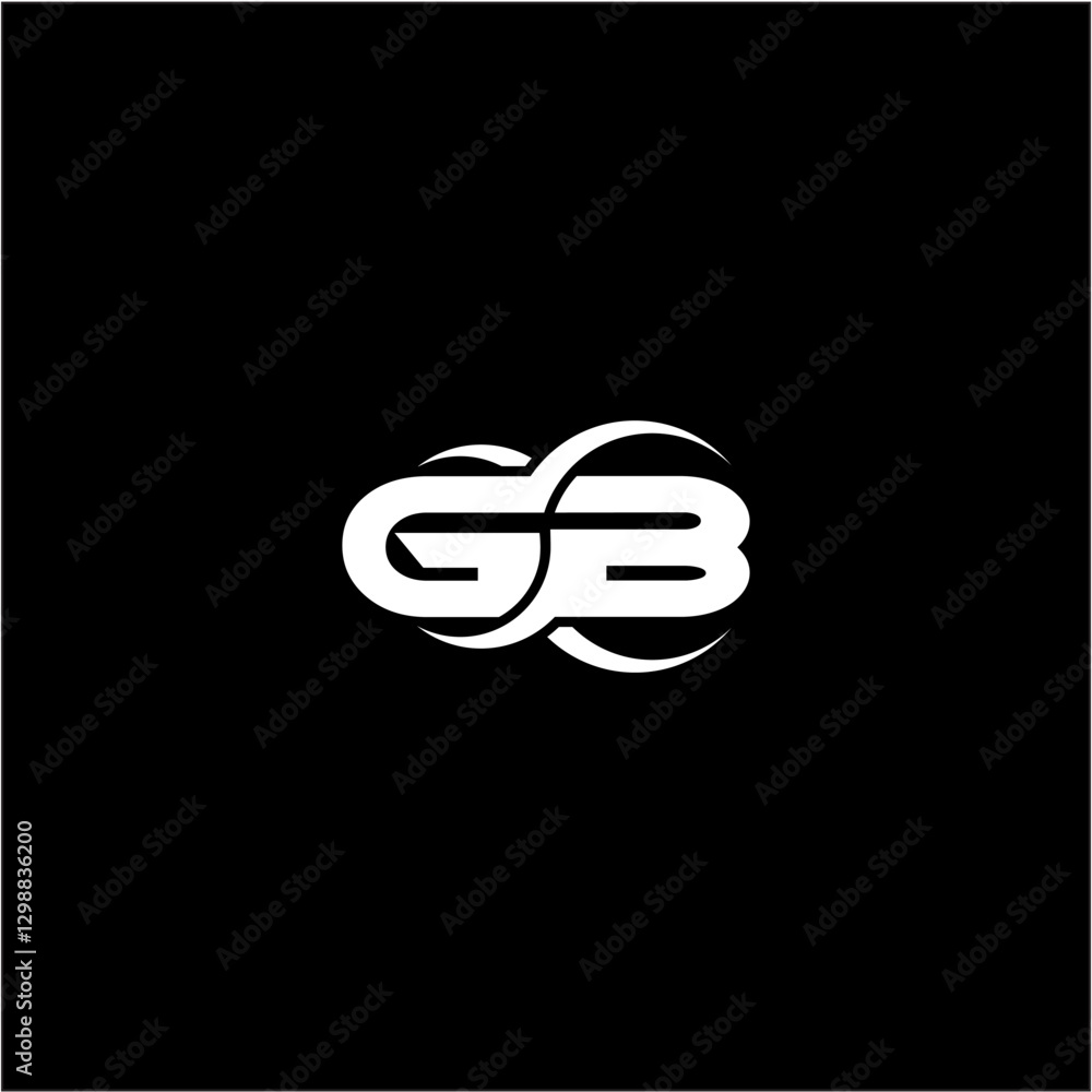 GB Letter Initial Logo Design Template Vector Illustration GB Letter Initial Logo Design Template Vector Illustration