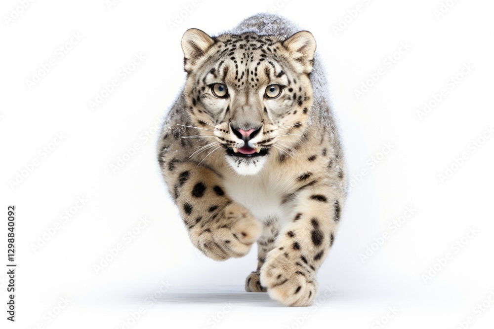Naklejka premium Leopard wildlife cheetah animal.