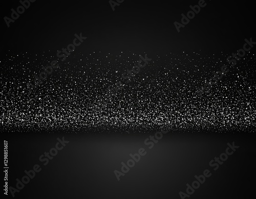 A stunning abstract image featuring a cascade of shimmering stars against a dark background.