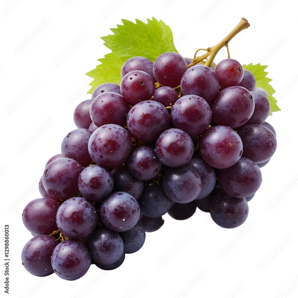 PNG Fresh Bunch of Dark Purple Grapes with Stem PNG Fresh Bunch of Dark Purple Grapes with Stem