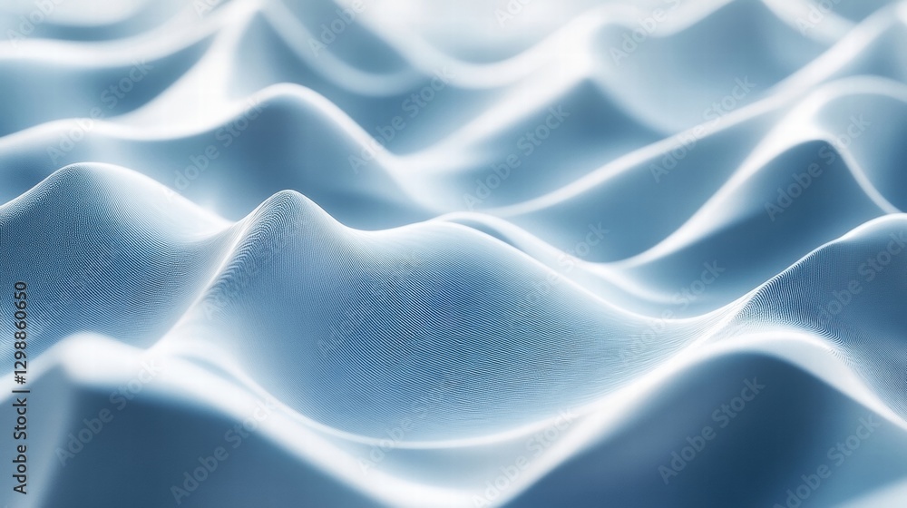Obraz premium abstract blue wave background