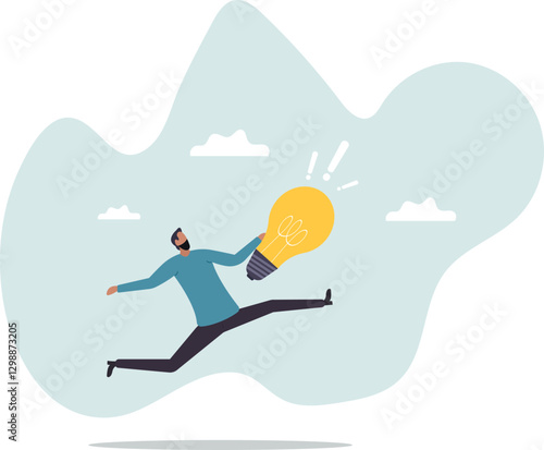 Stealing idea or plagiarism, piracy on intellectual property or infringement .business concept.flat character.