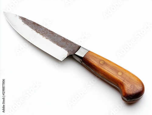 knife on white background