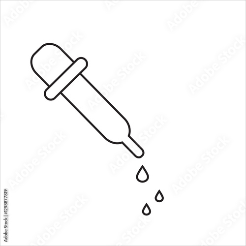 serum dropper icon