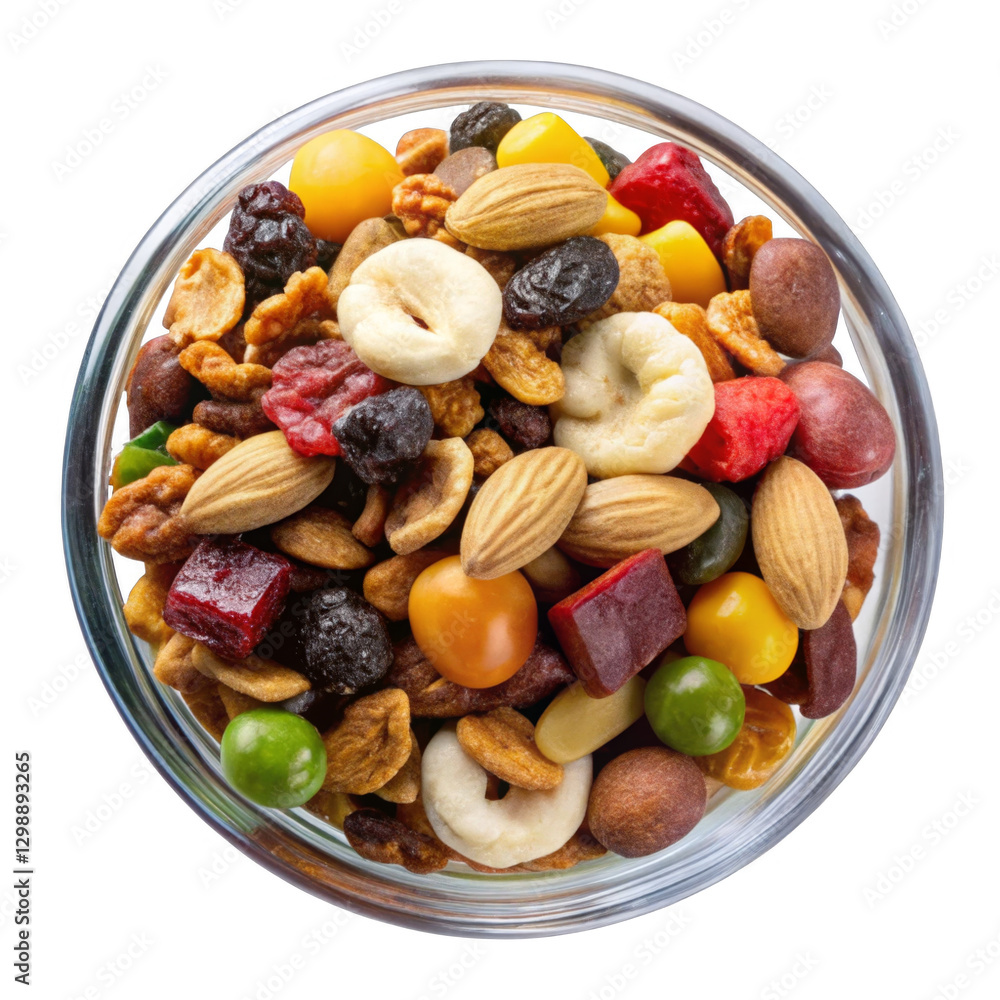 Trail Mix isolated on a transparent background. Trail Mix isolated on a transparent background.