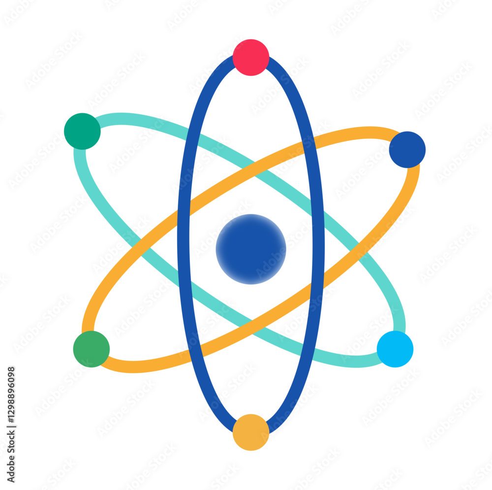 Atom Model SVG Icon – Science, Physics & Chemistry Atom Model SVG Icon – Science, Physics & Chemistry