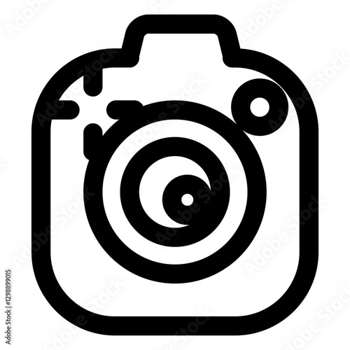 Camera lens icon