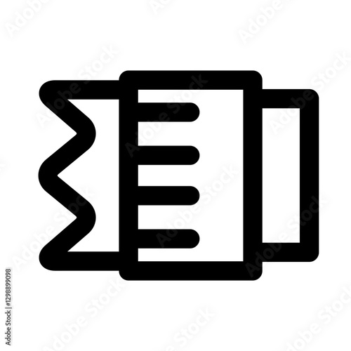 Camera lens unit icon