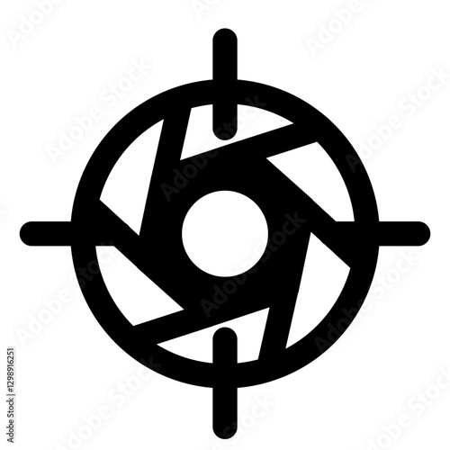 Camera focus mark icon