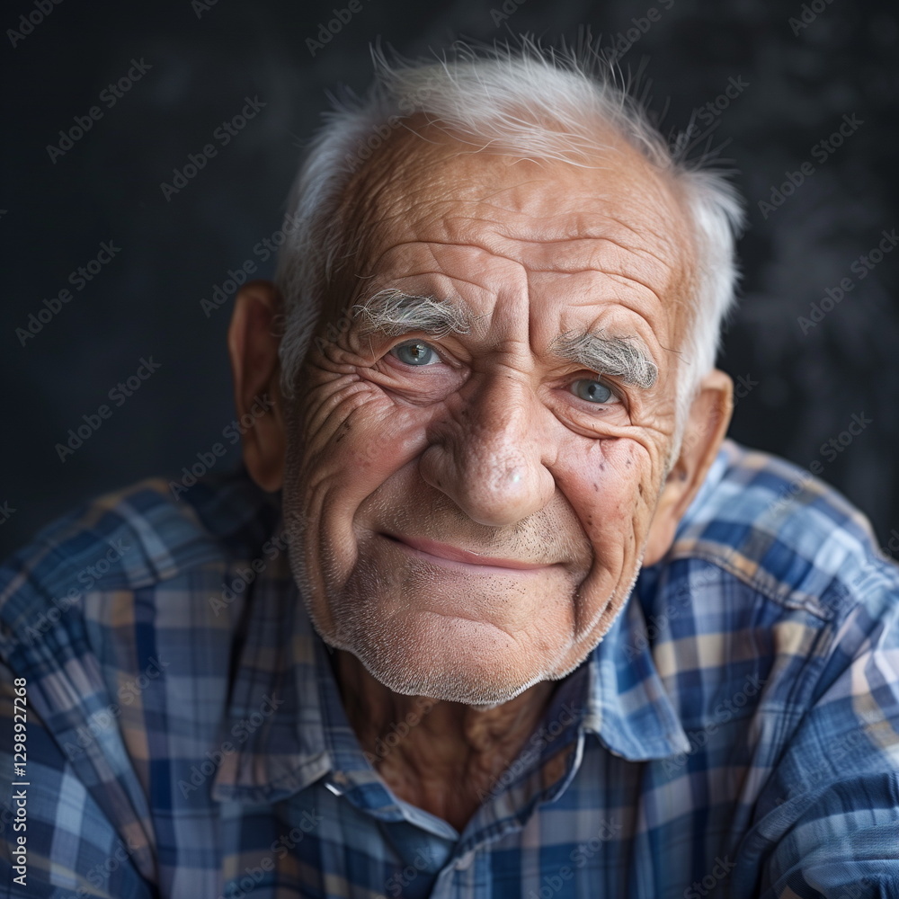 portrait of senior man portrait of senior man