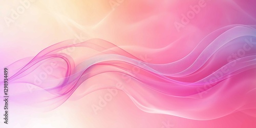 Wallpaper Mural Elegant smoke trails create a serene and minimalist atmosphere in soft hues of pink and purple, perfect for artistic compositions and backgrounds Torontodigital.ca