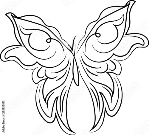 tattoo of the butterfly