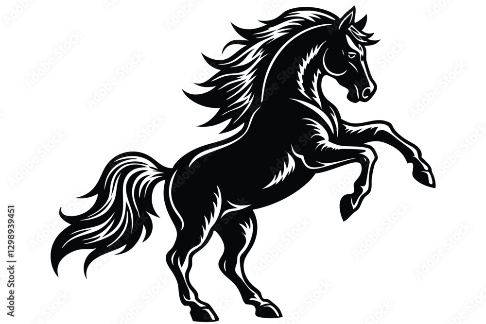 horse silhouette vector horse silhouette vector