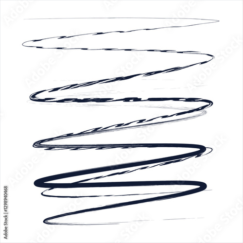hand drawn vector illustration of a pencil