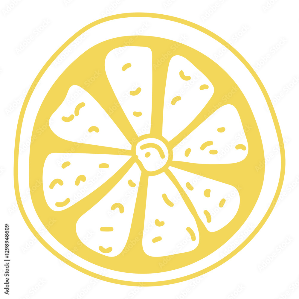 Citrus Burst: A vibrant, stylized illustration of a halved lemon, radiating freshness, zesty flavor, and a burst of sunshine Citrus Burst: A vibrant, stylized illustration of a halved lemon, radiating freshness, zesty flavor, and a burst of sunshine