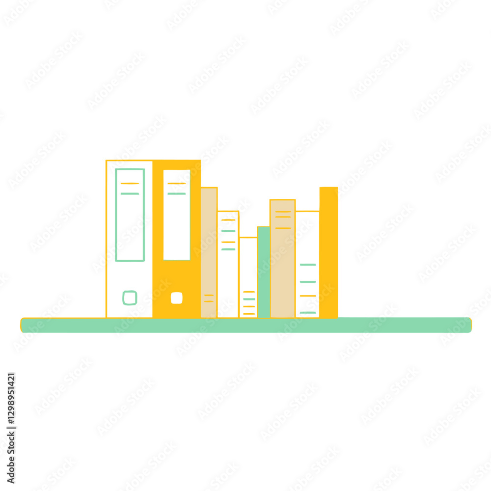 Digital Library: A neat row of books stands tall, symbolizing knowledge, education, and the power of reading Digital Library: A neat row of books stands tall, symbolizing knowledge, education, and the power of reading