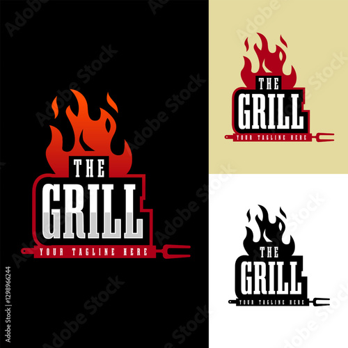 grill restaurant logo
