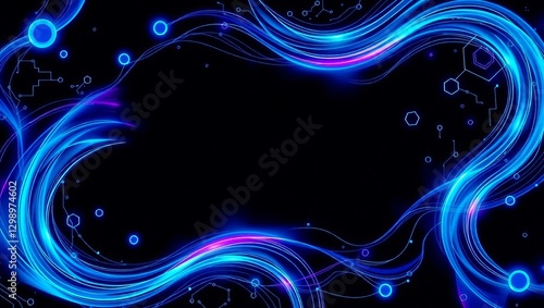 abstract blue background
