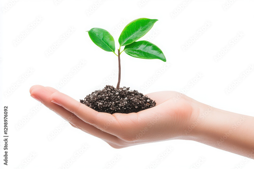 a hand holding a growth arrow symbol for business success isolated on white background a hand holding a growth arrow symbol for business success isolated on white background