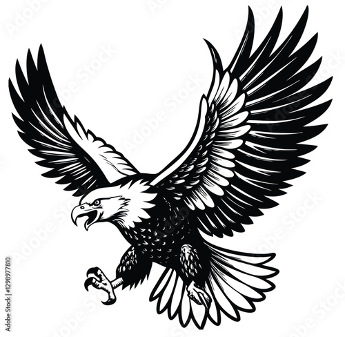 Majestic Soaring Eagle