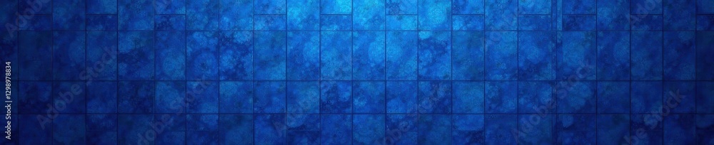 Naklejka premium Subtle blue crosshatch pattern with micro squares , blue, pattern