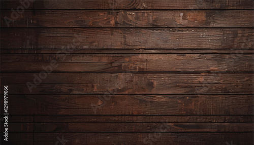 Dark wood background. Wood planks texture. Old wooden board. Wood texture. 