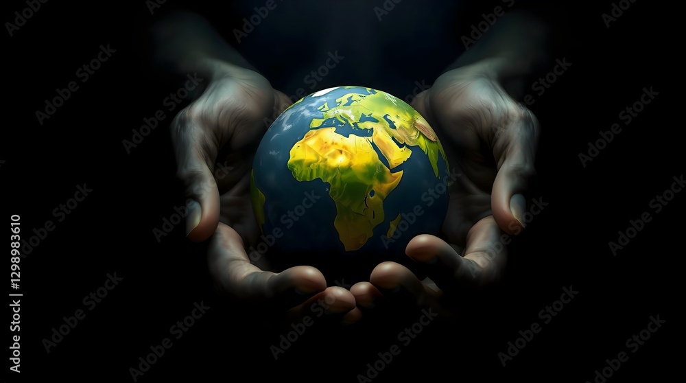 Holding our beautiful Earth in our hands reminds us of our responsibility to nurture it! Let's unite for a brighter, greener future! Holding our beautiful Earth in our hands reminds us of our responsibility to nurture it! Let's unite for a brighter, greener future!