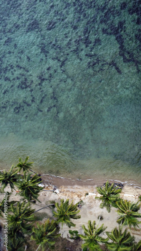 Beautiful beach in Indonesia