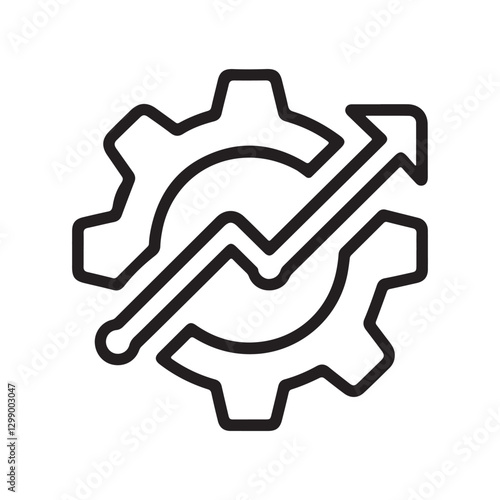 Automated Trading and Financial Growth Icon