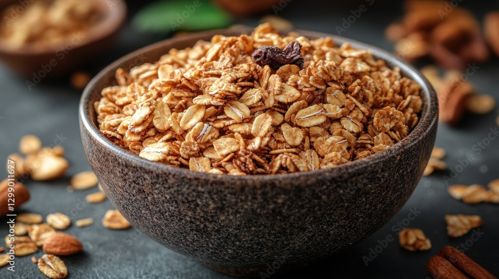 granola isolated,studio background granola isolated,studio background