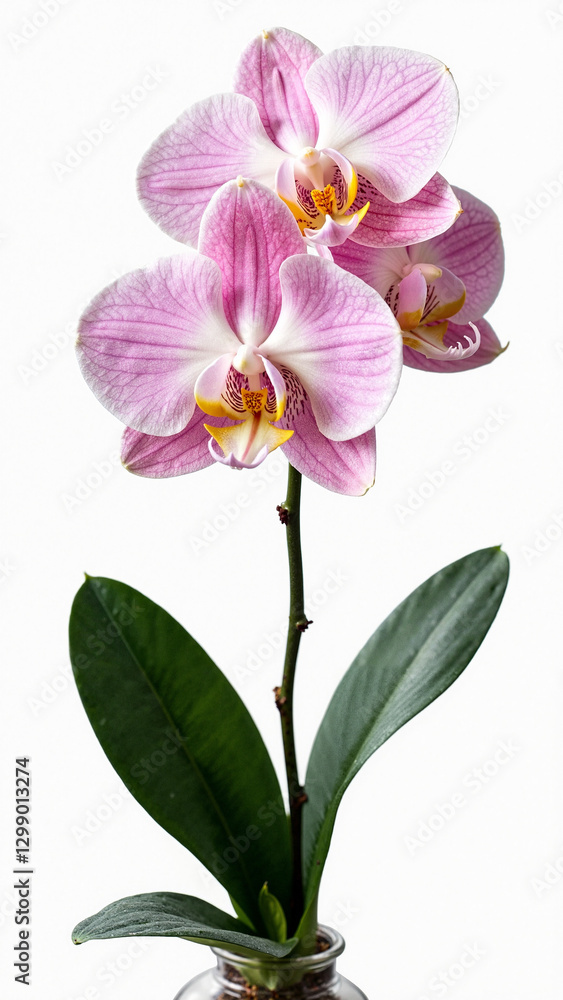 Elegant Pink Phalaenopsis Orchid Stem: High-Resolution PNG for Mother's Day Marketing and Floral Gift Promotions Elegant Pink Phalaenopsis Orchid Stem: High-Resolution PNG for Mother's Day Marketing and Floral Gift Promotions