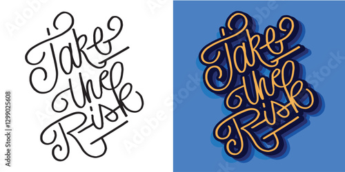 Trendy hand drawn doodle lettering quote. Lettering for t-shirt design, mug print, bag print, clothes fashion. 100% hand drawn vector image.