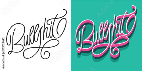 Trendy hand drawn doodle lettering quote. Lettering for t-shirt design, mug print, bag print, clothes fashion. 100% hand drawn vector image.