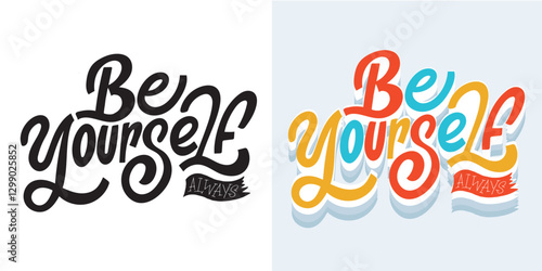 Trendy hand drawn doodle lettering quote. Lettering for t-shirt design, mug print, bag print, clothes fashion. 100% hand drawn vector image.