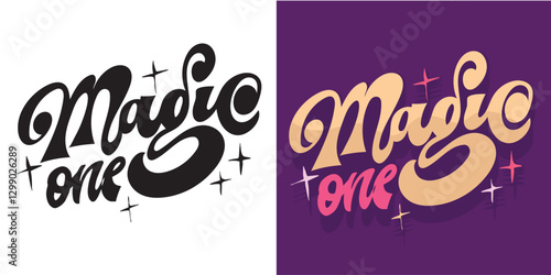 Trendy hand drawn doodle lettering quote. Lettering for t-shirt design, mug print, bag print, clothes fashion. 100% hand drawn vector image.