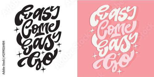 Trendy hand drawn doodle lettering quote. Lettering for t-shirt design, mug print, bag print, clothes fashion. 100% hand drawn vector image.