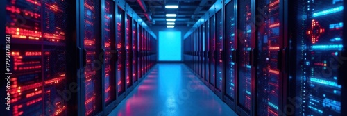 Server room cooling system, airflow management, temperature monitoring, maintenance, data center