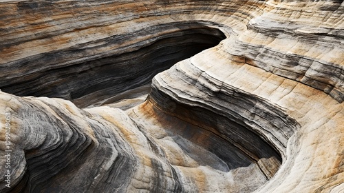 Majestic Sun Drenched Desert Canyons with Towering Sandstone Ridges Carved by Wind and Water
