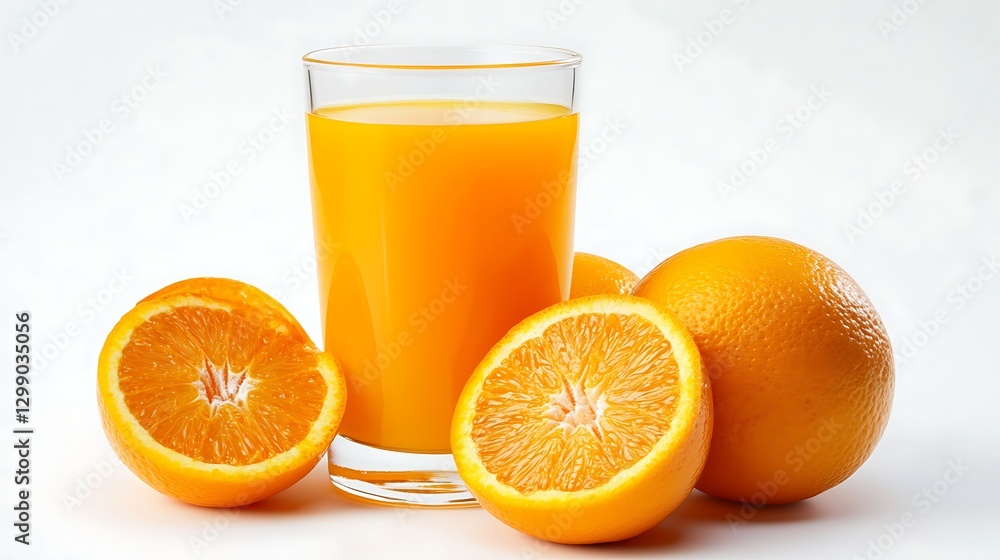 a glass of orange juice next to oranges a glass of orange juice next to oranges